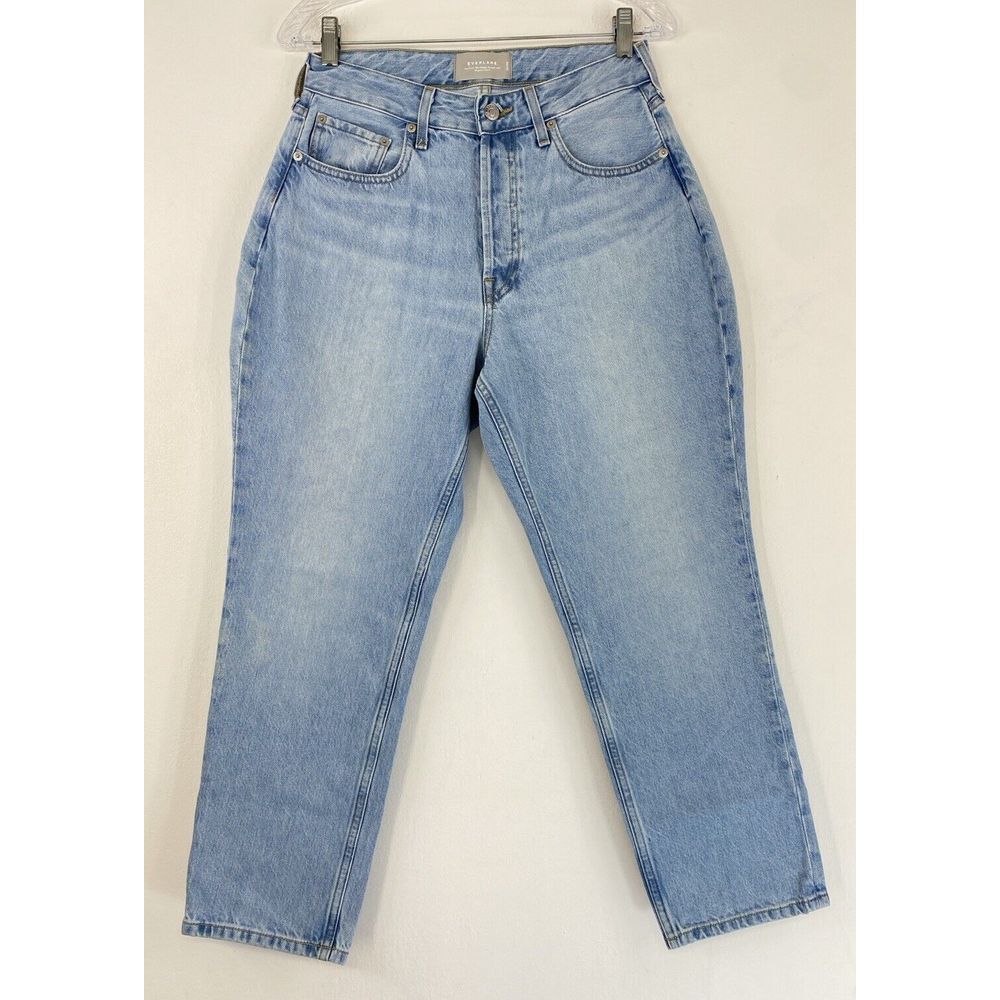 Everlane Curvy 90's‎ Cheeky Staight Jeans 29 Ankle High Rise Blue